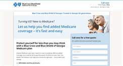 Desktop Screenshot of medicare-bcbsga.com